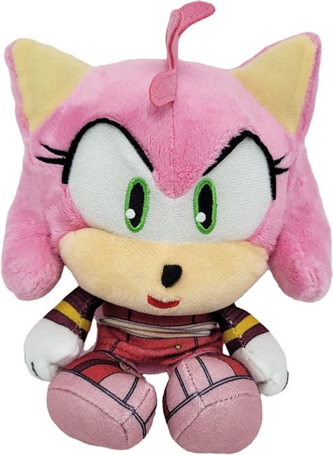 Boom Sonic The Hedgehog Amy Rose Big Head Plush 65 Doll Toy Amazon
