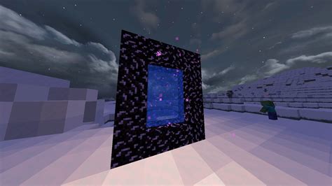 Biome Nether Portal New Portals Color Minecraft Texture Pack
