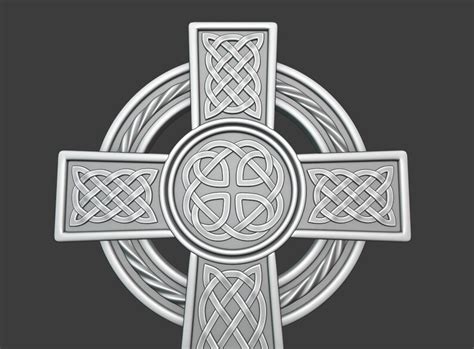 Celtic Cross 3d Stl Files For Cnc And 3d Printer Etsy