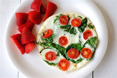 Spinach And Egg White Omelet Eat Yourself Skinny