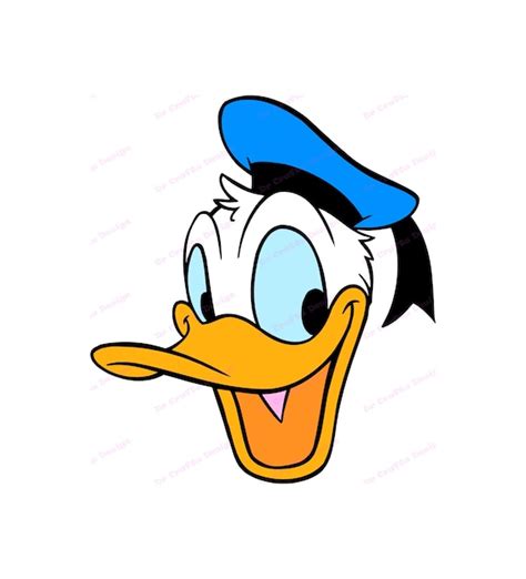 Svg Silhouette Cut File Dxf Instant Download Donald Duck Svg 36 Cricut