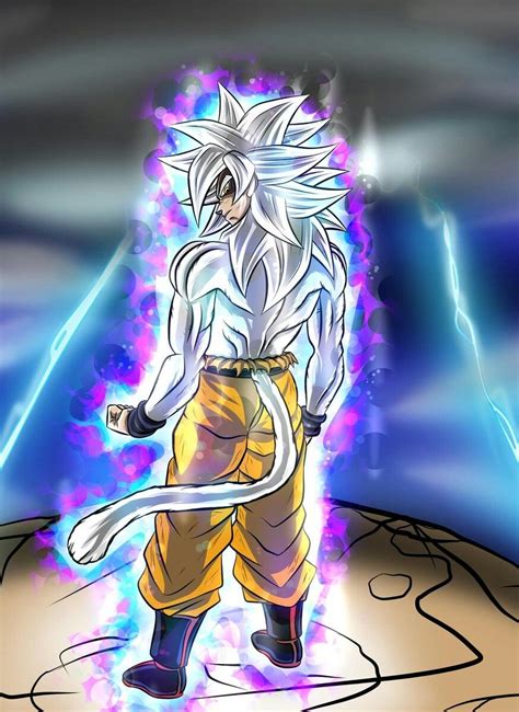 Goku Ultra Instinto El Poder De Un Dios Dragon Ball Super Artwork