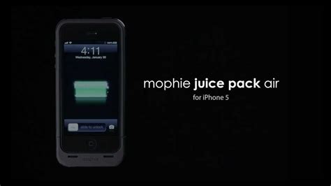 Introducing The Mophie Juice Pack Air For Iphone 5 Youtube