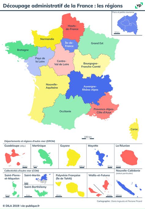Découpage Administratif De La France Les Régions Vie à Carte De