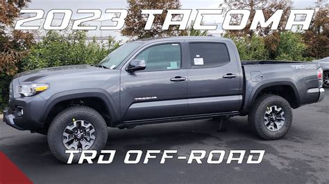 2023 Toyota Tacoma Trd Off Road 4x4 Overview Youtube