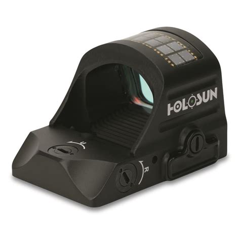 Holosun He507comp Gr Open Reflex Sight Green Crs Multi Reticle System