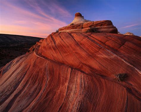The Wave Is A Sandstone Rock Formation Located In Arizona