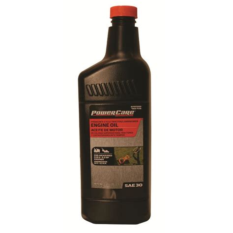 Power Care 20 Oz Sae 30 Tractor And Lawn Mower Engine Oil Ap20300a