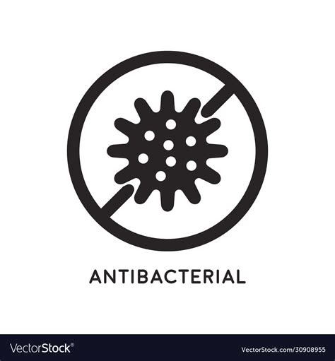 Antibacterial And Antiviral Defense Royalty Free Vector