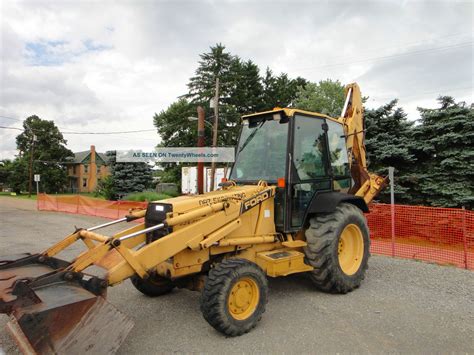 1991 Ford 4x4 555c Backhoe