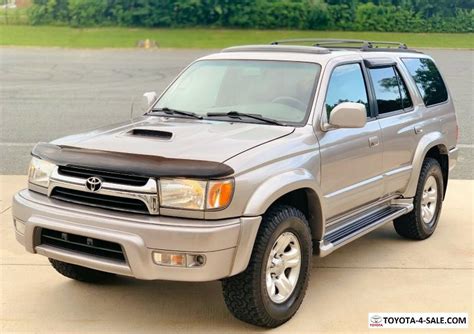 2001 Toyota 4runner No Reserve Limited Supercharged 4x4 For Sale In