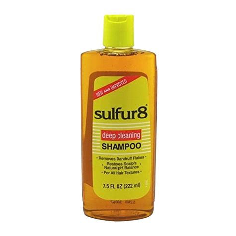 Value Pack Of 3 Sulfur8 Medicated Shampoo 75oz Cleans