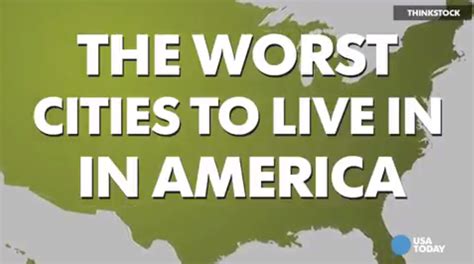 Americas Worst Cities To Live In