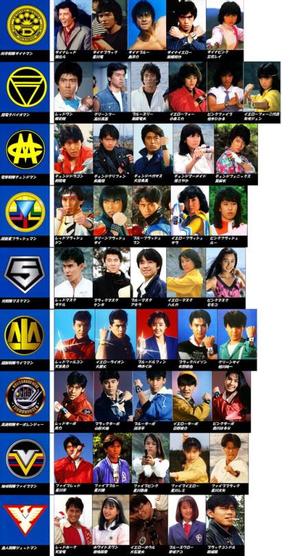 36 Official 1 Unofficial Super Sentai Teams Tumbex