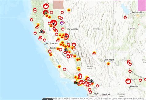 This Interactive Map Will Keep You Up To Date During California S Wildfire Season Secret San