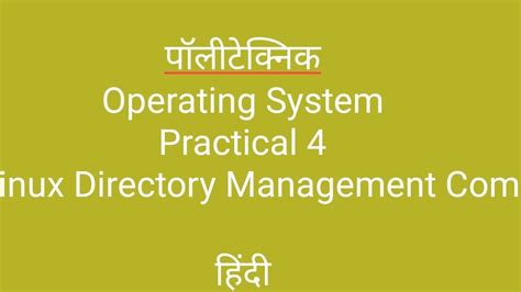 Operating System Practical 4 Youtube