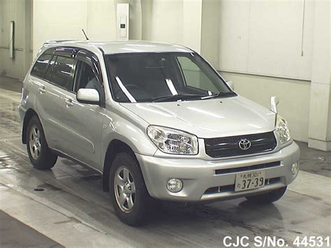 2005 Toyota Rav4 Silver For Sale Stock No 44531 Japanese Used Cars
