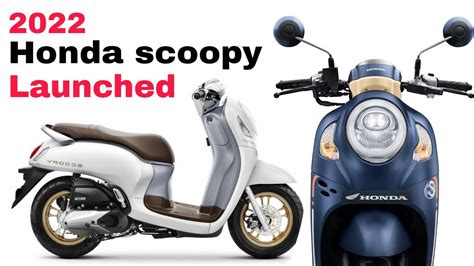New 2022 Honda Scoopy First Look Reveled 🔥 Youtube