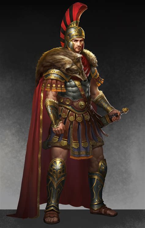 Roman Armor Concept Art