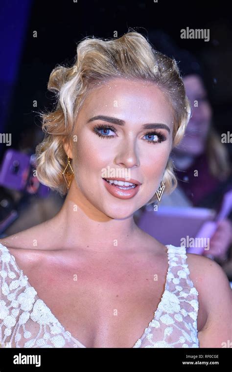 gabby allen attending the national television awards 2019 held at the o2 arena london stock