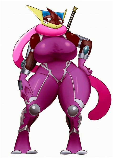 Rule 34 Anthro Big Breasts Female Female Only Greninja Pokémon