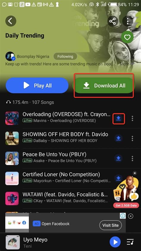 How To Download Content On Boomplay Boomplay