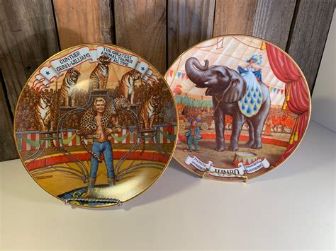 Barnum And Bailey Collectible Circus Plates Etsy