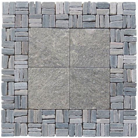 Quartzite Grand Central Alternate Random Sized Natural Stone Mosaic