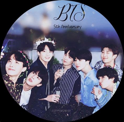 Bts Anniversary Day Bts 5th Anniversary Party K Pop Amino From
