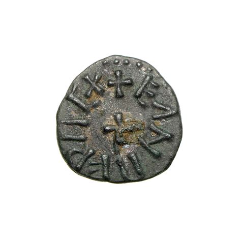 Kings Of Northumbria Eanred 810 840ad Bronze Styca Monne Silbury