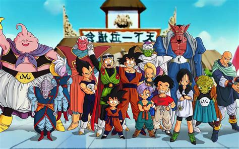 We all know that dragon ball z isn't all about battles and face offs between powerful characters. Dragon Ball Z Characters - HD Wallpaper Gallery