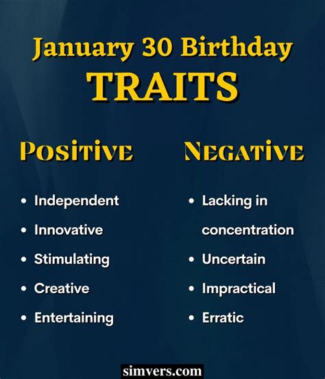January 30 Zodiac Birthday Traits And More An Ultimate Guide