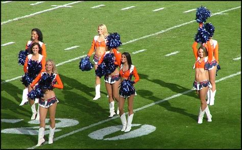 Denver Broncos Cheerleaders Each And Every One A Virgin Flickr