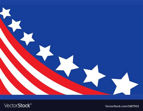 Stars And Stripes Royalty Free Vector Image Vectorstock