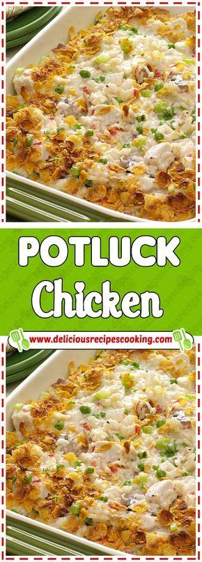 Potluck Chicken Healthy Chicken Recipes Chicken Recipes Easy Quick