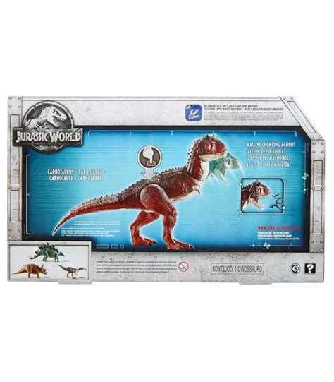 Mattel Jurassic World Carnotaurus Toro Camp Cretaceous With Roaring