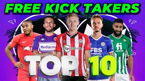 Top 10 Free Kick Takers 2021 22 Youtube