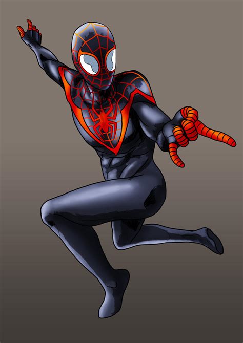 Miles Morales No Background By Dubiousaj On Deviantart