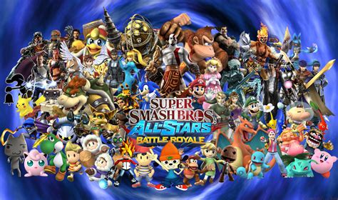 Super Smash Bros All Stars Battle Royal Super Smash Bros Brawl