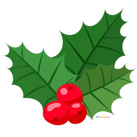 Free Christmas Holly Clipart Royalty Free Pearly Arts