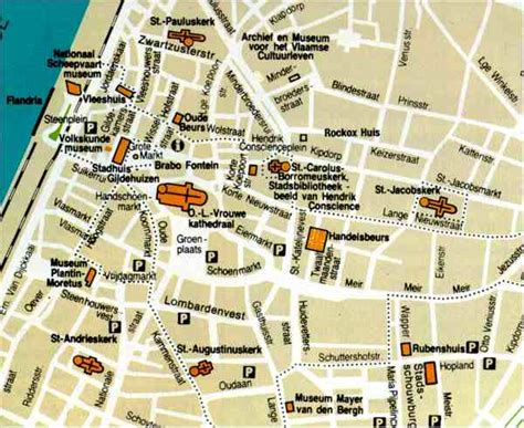 Antwerpen Map