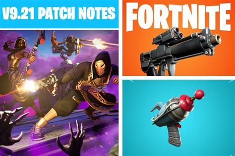 Fortnite Patch Notes 921 Update Epic Games Map Changes Horde Rush