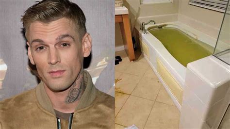 aaron carter s grieving mother shares graphic pics from his death scene for the first time