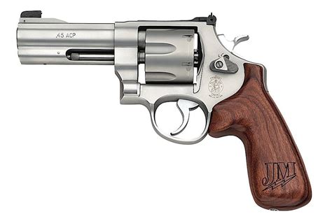 Smith And Wesson 625 Jm 45 Acp 4in Barrel 6rd Revolver Range Usa