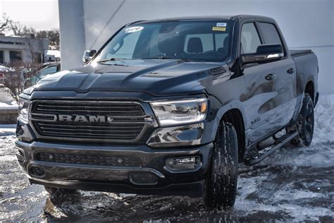 2019 Ram 1500 Big Horn Black Crew Cab Stock Dg3001 For Sale Near