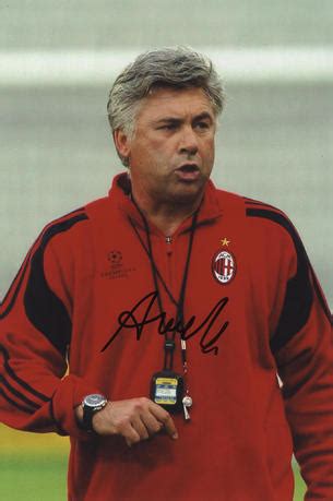 He was everywhere and would always get they don't make players like carlo ancelotti anymore. Carlo Ancelotti " A.C.Milan " Football Signed Photograph ...