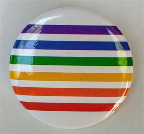 Rainbow Pride Button 1 Lgbtq Ebay