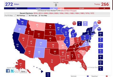 Biden Vs Trump 7 Electoral College Maps For Biden Win