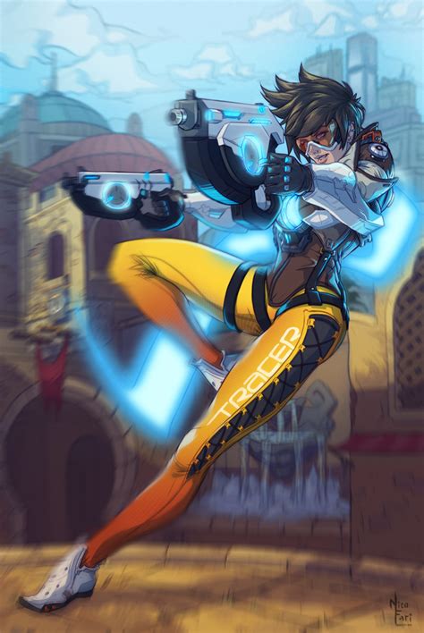 Tracer Overwatch Fanart By Nicofari On Deviantart