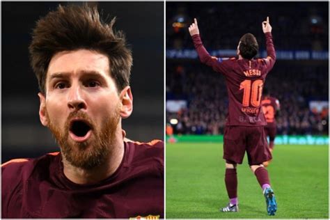 Lionel Messi Scores First Ever Goal Against Chelsea